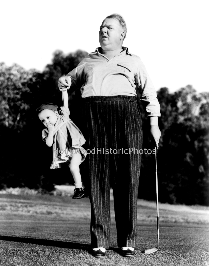 W.C. Fields & Baby LeRoy 1934 Lakeside Golf Club in Toluca Lake CL wm.jpg